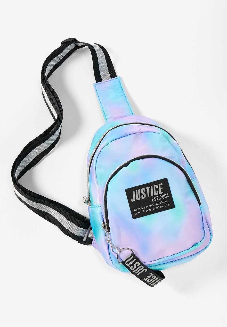 Justice sling bag shop