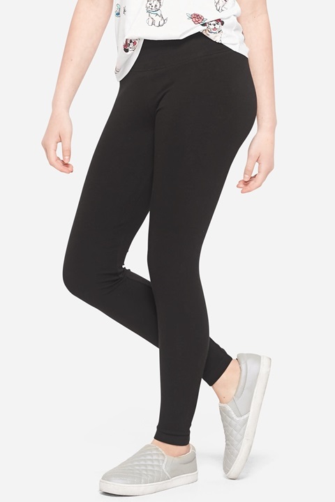 KWD5 / QR60 / AED65 / BD6.5 / JD14 / SAR75 / OMR6    Classic Full Length Black Leggings    15222529610