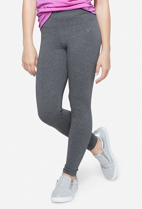 KWD5 / QR60 / AED65 / BD6.5 / JD14 / SAR75 / OMR6    Classic Full Length Grey Leggings    15222529608