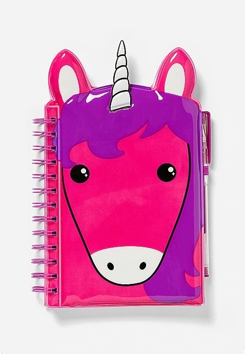 KWD6.5 / QR80 / AED85 / BD8.5 / JD18 / SAR95 / OMR8    Color Changing Squishy Unicorn Journal    16213332619