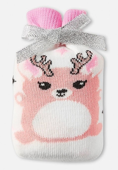 KWD2 / QR30 / AED30 / BD3 / JD7 / SAR30 / OMR3   Reindeer Critter Crew Socks    16080694619