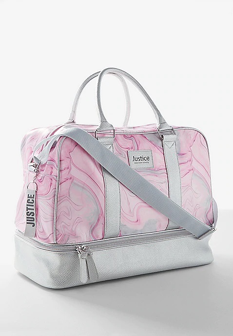 KWD14 / QR170 / AED180 / BD18 / JD41 / SAR200 / OMR17 Marble Shine Duffle Bag 16158839657