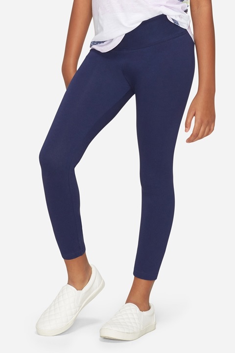 KWD5 / QR60 / AED65 / BD6.5 / JD14 / SAR75 / OMR6    Classic Crop Navy Leggings   15200467623