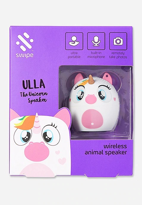 KWD10.5 / QR130 / AED135 / BD14 / JD32 / SAR150 / OMR13    Ulla The unicorn Bluetooth Speaker   16331514619